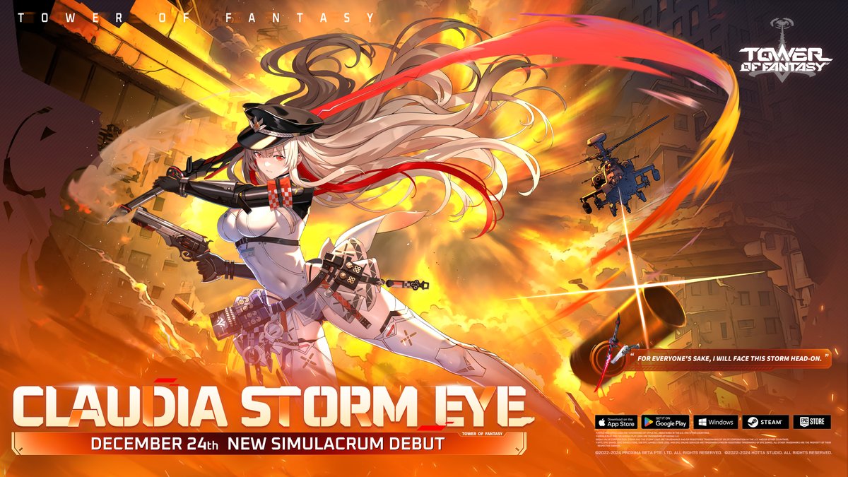 #ClaudiaStormEye ⚔ Bourrasque écarlate

"Pour le bien de tous, je vais affronter cette tempête de front."

Éminente agente fédérale et membre d'élite de l'Unité spéciale d'investigation pour la sécurité, Claudia Œil-de-tempête contribuera à rendre la justice.

#ToF #Dec24