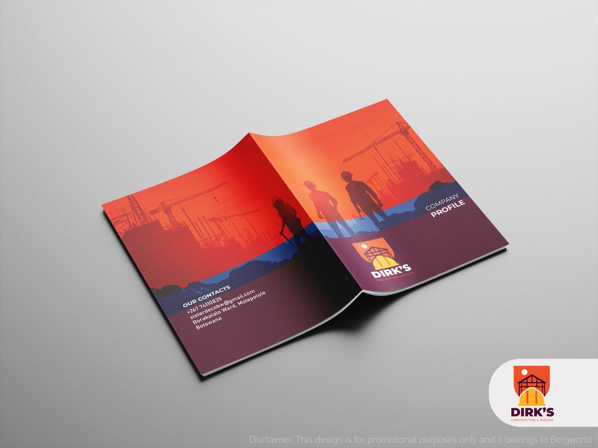 BergworldInc's tweet image. We do company profile designs. Click link below to see our catalogue:

wa.me/p/259125016428…

#PushaBW
#CompanyProfileDesign
#SupportLocalBW