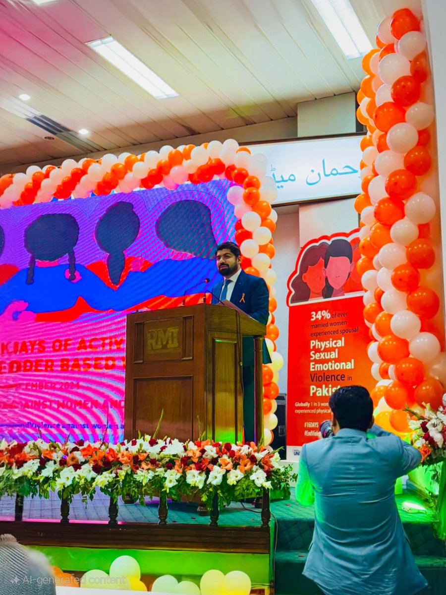 naumanuhk's tweet image. Honored to moderate a session on #GenderBasedViolence, jointly organized by @WHOPakistan &amp;amp; @RMIOfficial! Grateful for the warm hospitality &amp;amp; support from RMI&apos;s management #16DaysOfActivism #GBV