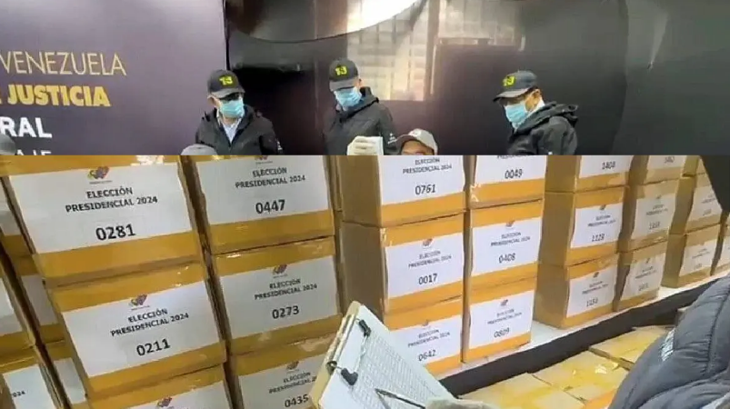 SonPolemicas's tweet photo. El farsante Edmundo siempre muestra las mismas cuatro actas, de un centro electoral donde siempre ha ganado la oposición, como si fuera una novedad.
Maduro presentó 33.000 actas originales ante el pueblo, ante las instituciones y Poderes Públicos de Venezuela.
Realidad. https://t.co/Zz7i3Sx7pZ