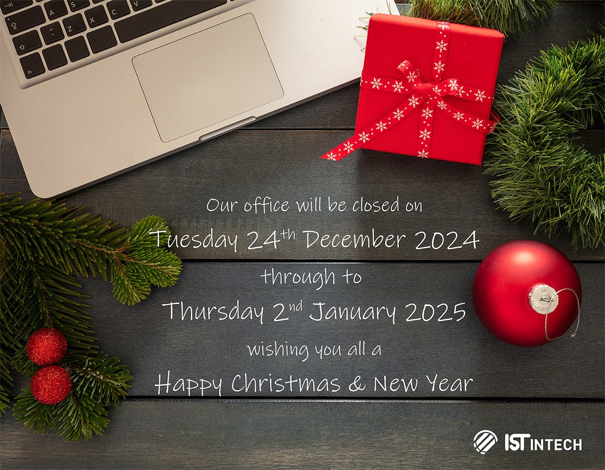 Holiday Office Closure Notice - IST INTECH istintech.com/holiday-office…