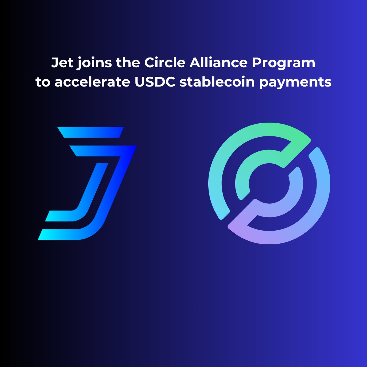 JetPayMe's tweet image. We have joined the @Circle Alliance Program, a global network for stablecoin innovation.     

This enables us to connect, build and grow together with other forward looking organizations to accelerate the adoption of USDC for payments    

Check out the comment below for the…