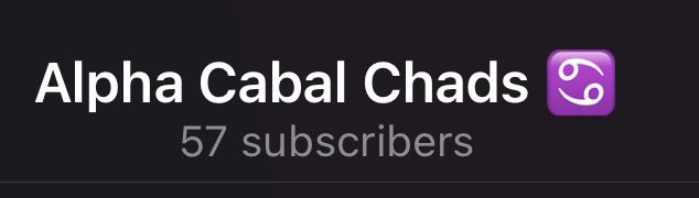 going through replies and adding everyone I’ve seen supporting and being a chad over the last few months. This will be a jeet proof group.