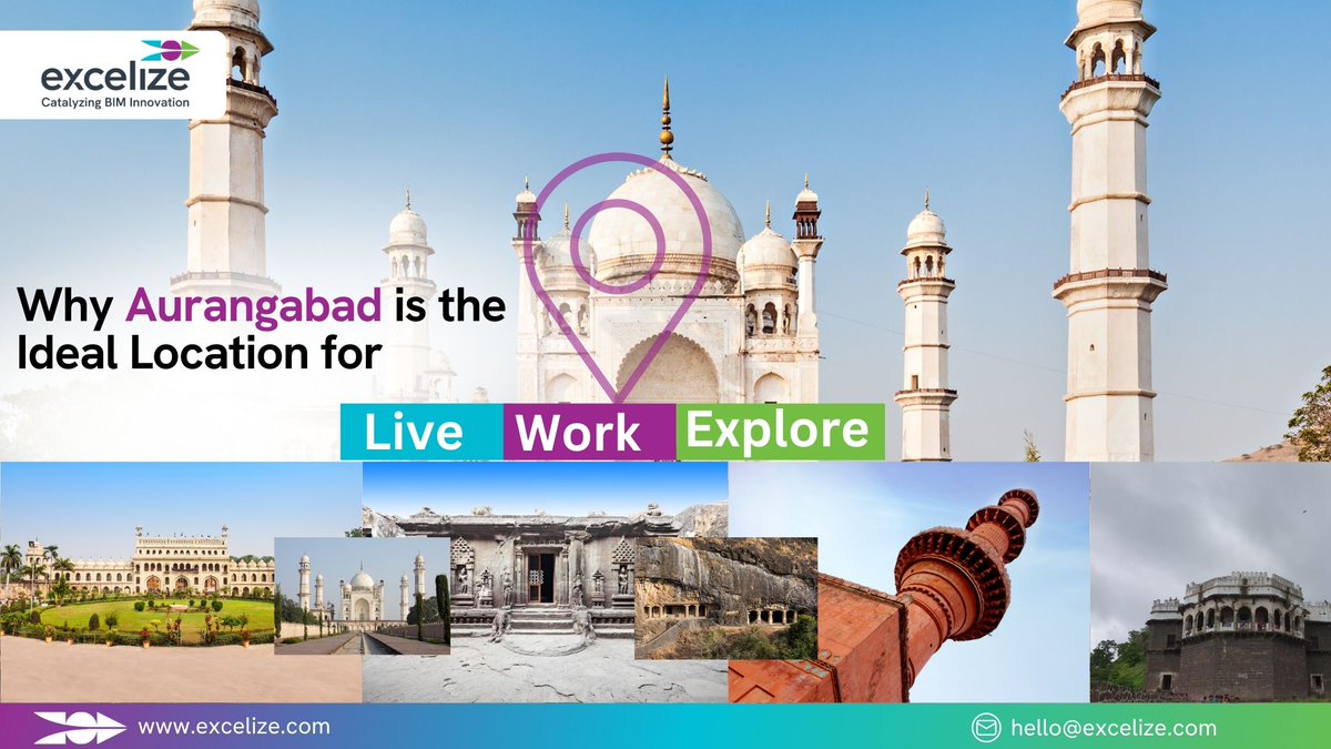 ExcelizeBIM's tweet image. Why Aurangabad is the Ideal Location for Live, Work, and Explore
excelize.com/blog/10-sustai…