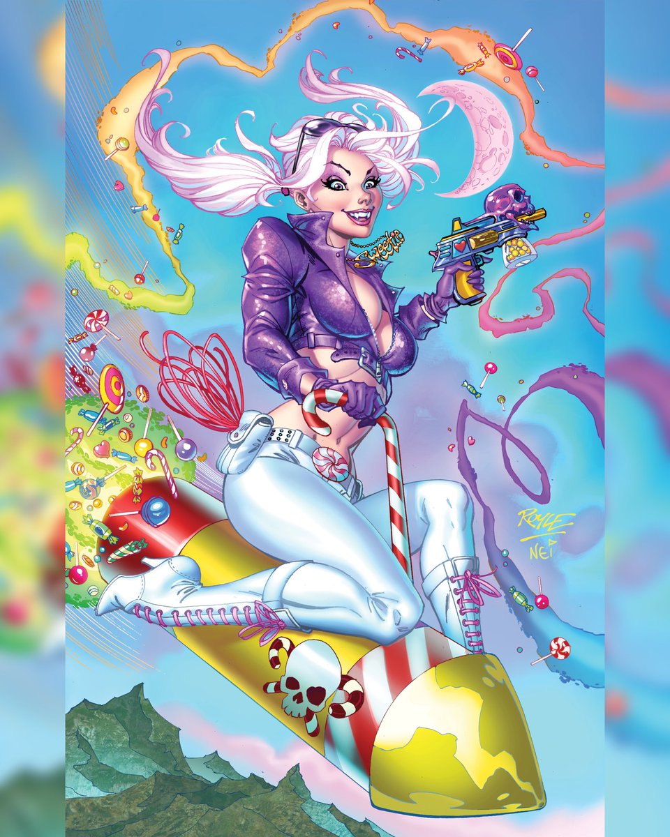 John Royle (@johnroyle_art) on Twitter photo Hitting the comic stores today! My cover for Sweetie Candy Vigilante #6 for Dynamite. Line art yours truly & beautiful colours <a href="/bakanekonei/">nei ruffino</a> ! 😍Available as trade dress, virgin and red line art variants #sweetiecandyvigilante #variant #art #comicart #pencils #digitalcolor #comic Hitting the comic stores today! My cover for Sweetie Candy Vigilante #6 for Dynamite. Line art yours truly & beautiful colours <a href="/bakanekonei/">nei ruffino</a> ! 😍Available as trade dress, virgin and red line art variants #sweetiecandyvigilante #variant #art #comicart #pencils #digitalcolor #comic