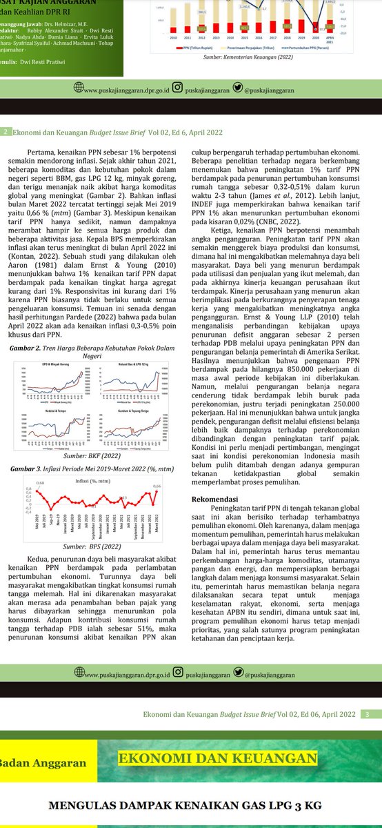 eivinaevia's tweet image. Gatau bang Awe dah baca ini apa belom. Ini dari pusat kaji anggaran DPR, diskursus soal naik PPN ke 11% dari tadinya 10%.

Iqro bang iqro #PajakMencekik #PPN12Persen