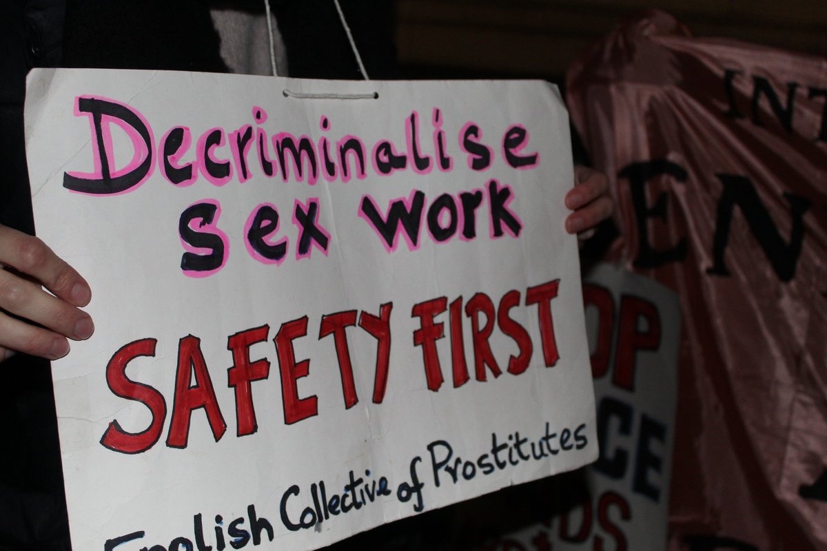 “This means decriminalising sex work and targeting resources to sex workers to enable women to leave prostitution if and when they chose to.” (14/14)