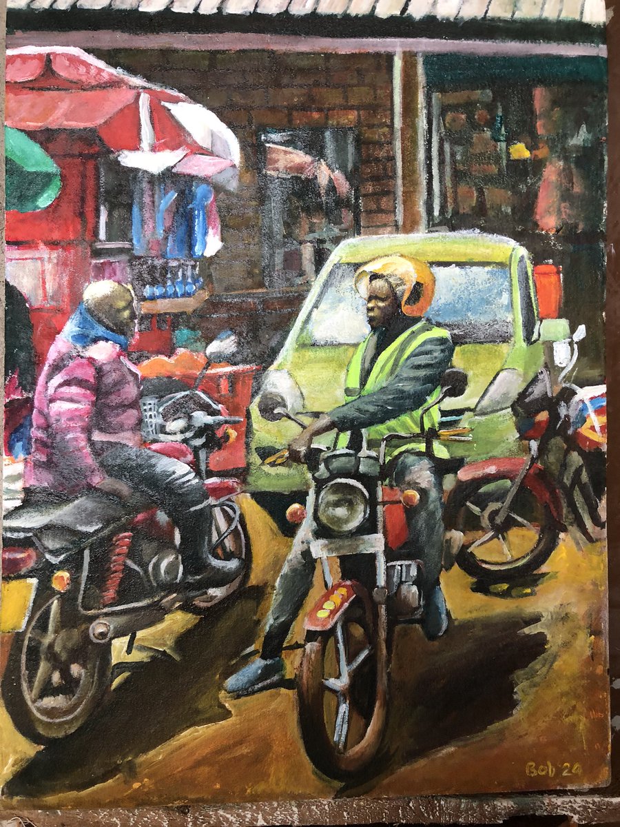 4ratemorobert1's tweet photo. Bodaboda1.
#art #artist #painting #acrylicpaint #canvas #brush #reality #dalilylife #painter #artistry #artistic #talent #passion #selfthaught #artistsplatform #selfpromotion #people #nature #followformore #newposteveryday #love #artafrica #painting #artafrica https://t.co/BzS71tHght