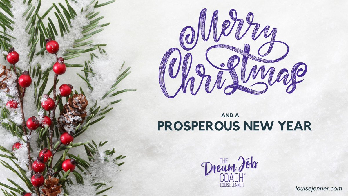 Louise Jenner, The Dream Job Coach. (@louisejenner1) on Twitter photo Wishing all my followers and clients a Merry Christmas filled with warmth and happiness and a prosperous New Year full of opportunities and success. Let's make 2025 unforgettable! #FestiveSeason #NewYearJoy #DreamJob Wishing all my followers and clients a Merry Christmas filled with warmth and happiness and a prosperous New Year full of opportunities and success. Let's make 2025 unforgettable! #FestiveSeason #NewYearJoy #DreamJob