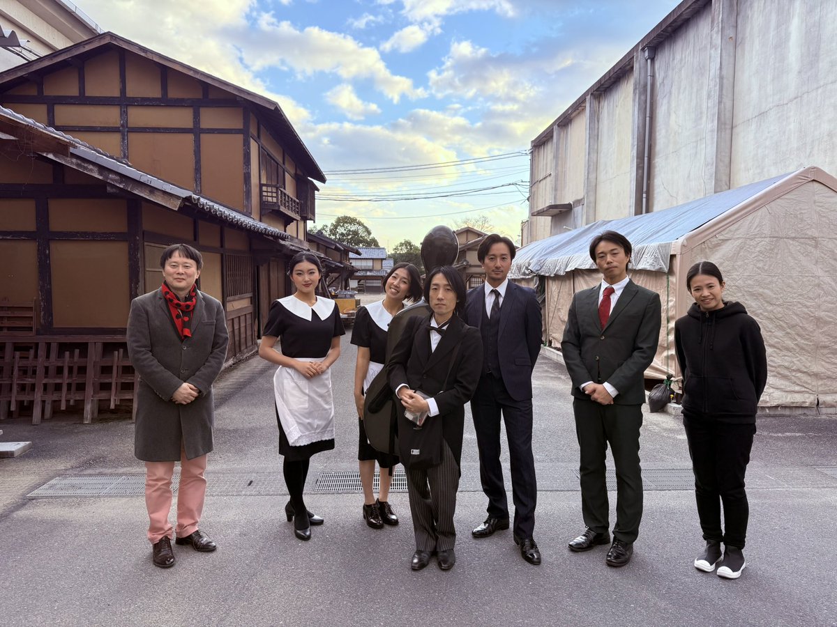 washio_naohiko's tweet photo. 大野さんプロデュース映画撮影にて
短い時間でしたが濃密で面白かった！

劇団員と頼もしいお仲間
古後公隆さん
さぶりなさん
千葉ひかるさん

#劇団とっても便利 https://t.co/wKsNgxH3wz