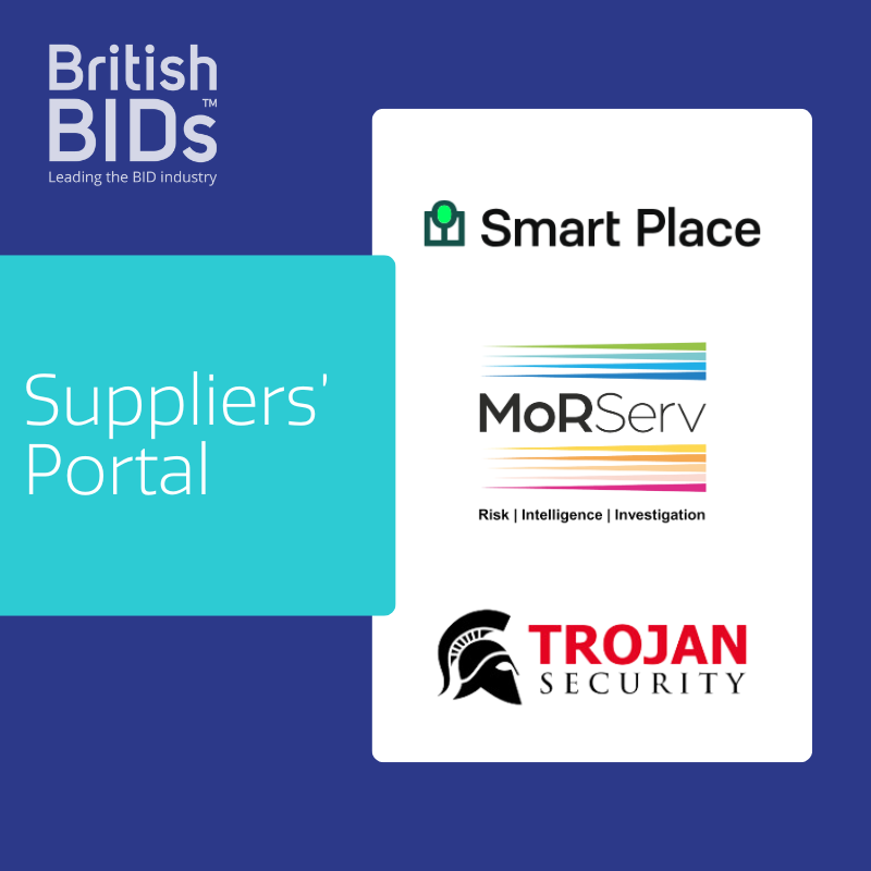 BritishBIDs's tweet photo. Say hello to some new and existing suppliers! 👋

🔹 @SmartPlaceUK 
🔹 @MoRServ1
🔹 @TrojanLondon 

Find out more:
🔗 https://t.co/Eqlxj3DADS

#BritishBIDs #SuppliersPortal https://t.co/dX8vlayDdN