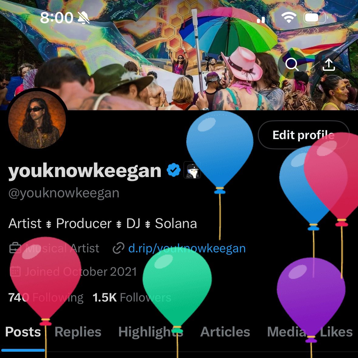 Gm. 

Hbd to me 🥳