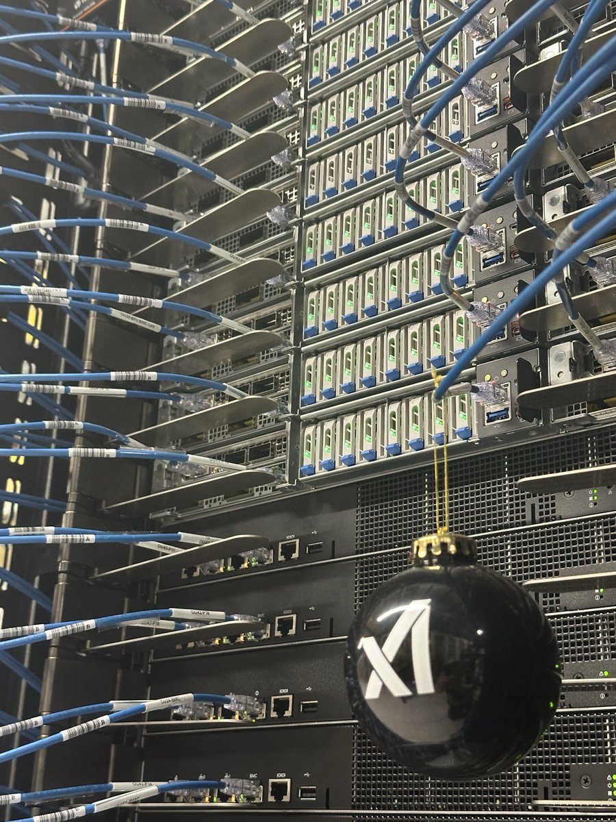 Christmas arrived early at <a href="/xai/">xAI</a>'s Colossus!