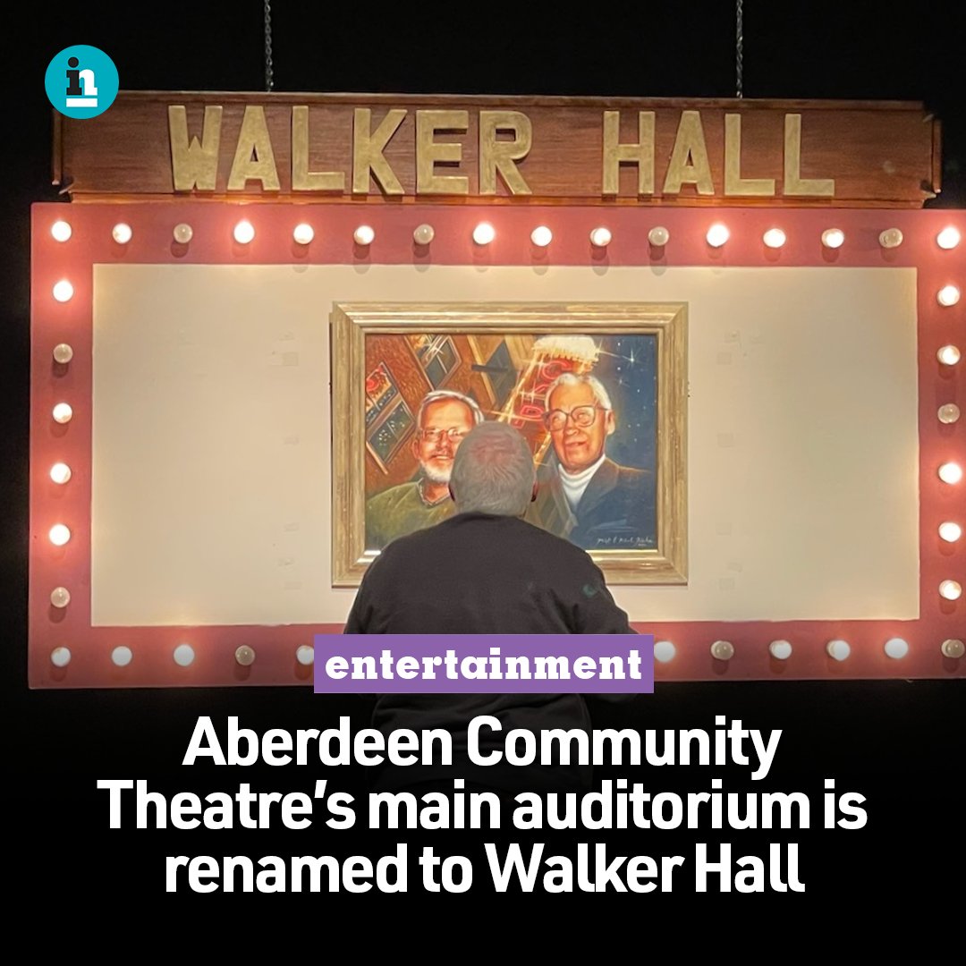 The main auditorium at the Capitol Theatre downtown is now called Walker Hall. The name honors Jim Walker and Donald Hall, two men who were pivotal in the formation of Aberdeen Community Theatre.

Tap the link to read more: aberdeeninsider.com/aberdeen-commu…