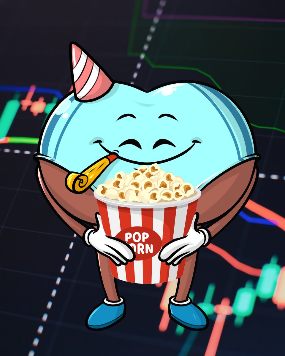 AssShakovich's tweet photo. The FED: ‘We’re just announcing the rate.’  
Shake Ass and crypto investors: already armed with popcorn and party horns🍿📢 https://t.co/KcptPM94uS