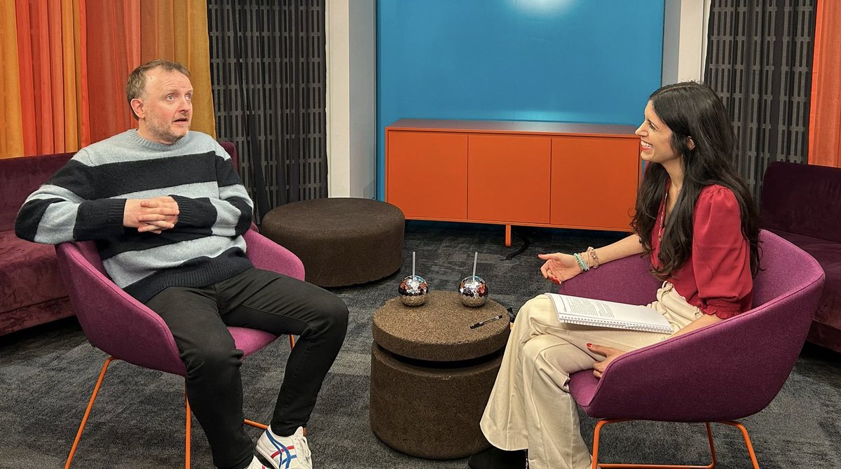 NoorNanji's tweet image. What a privilege to interview @chrismccausland, #Strictly’s first blind contestant who went on to win it 💫💫 interview out shortly on @BBCNews @BBCNewsEnts #StrictlyComeDancing
