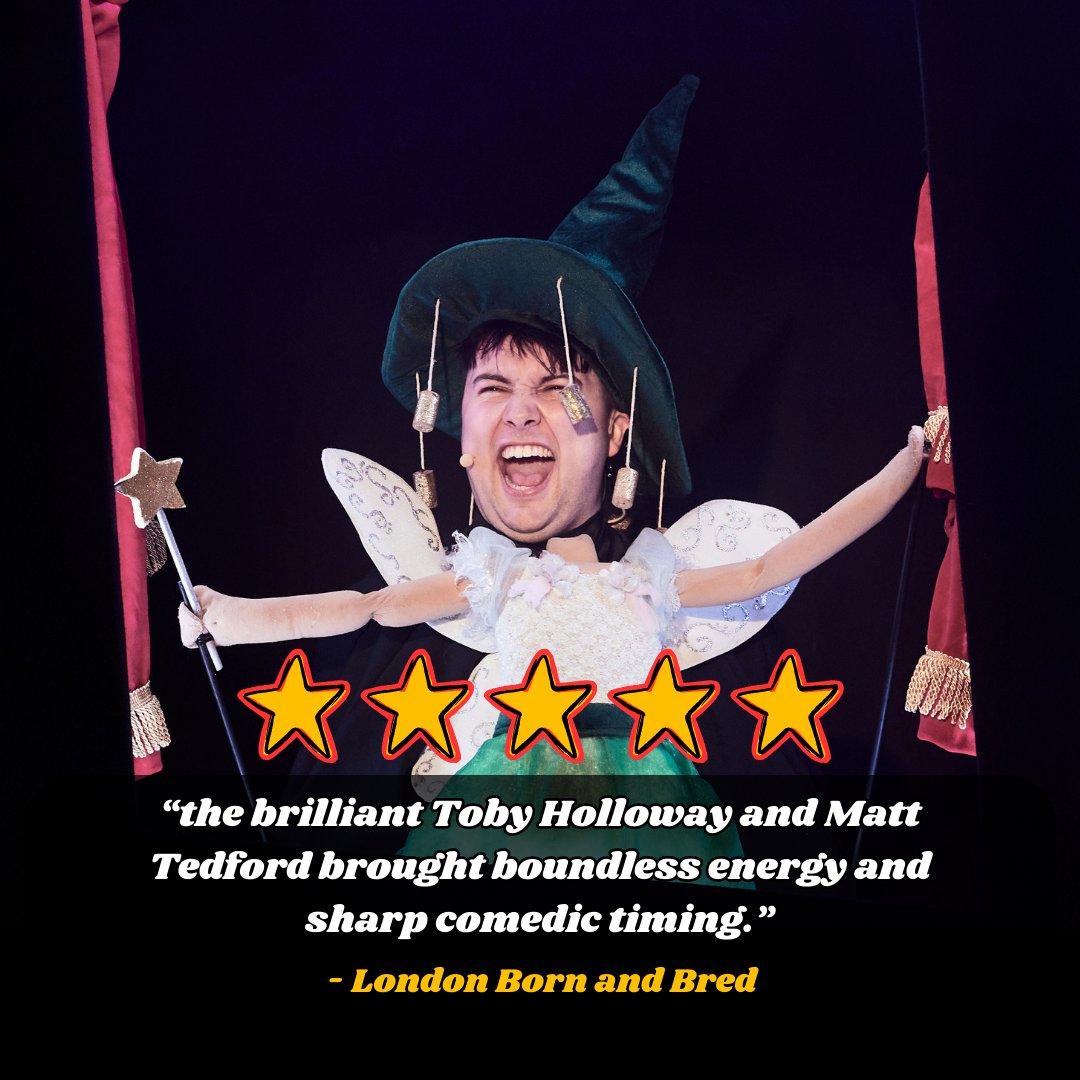 The critics are loving our fabulous alternate cast!
Thank you to London Born and Bred for a lovely five star review! Get your tickets now through the link in our bio!

See you there!🎄