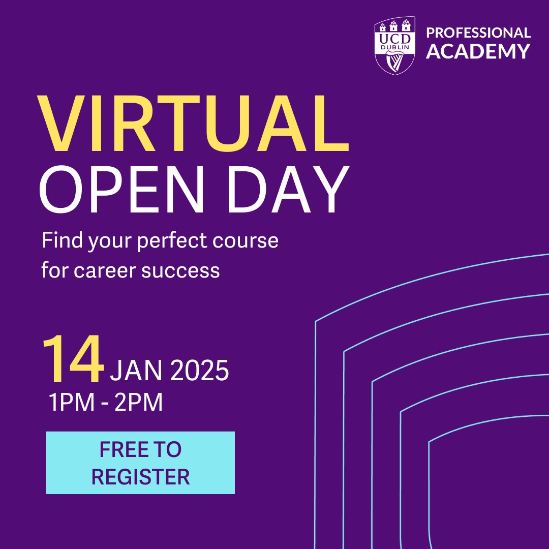 UCD Professional Academy tweet media