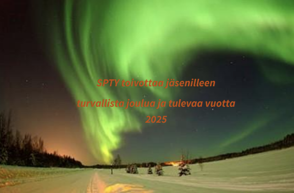 SPTY kiittää kuluneesta vuodesta ja toivottaa juuri sinulle #turvallista #joulua ja uutta vuotta 2025.
Tulevana vuonna yhdistys juhlii 15-vuotista taivaltaan.
spty.fi/tapahtumat/sav… #juhlavuosi2025 #potilasturvallisuus #asiakasturvallisuus