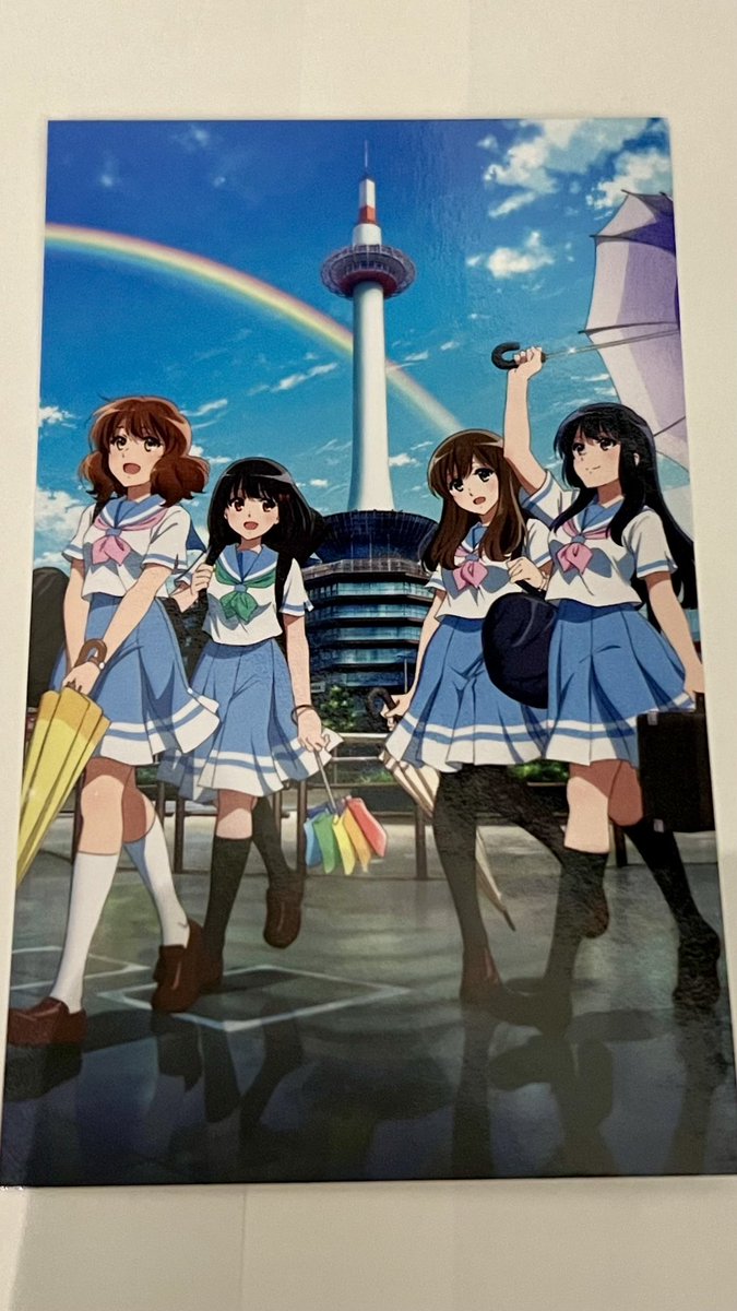 初めて京都タワー登りました！
ユーフォいっぱいで感動🥺
クリアポスター買いました！