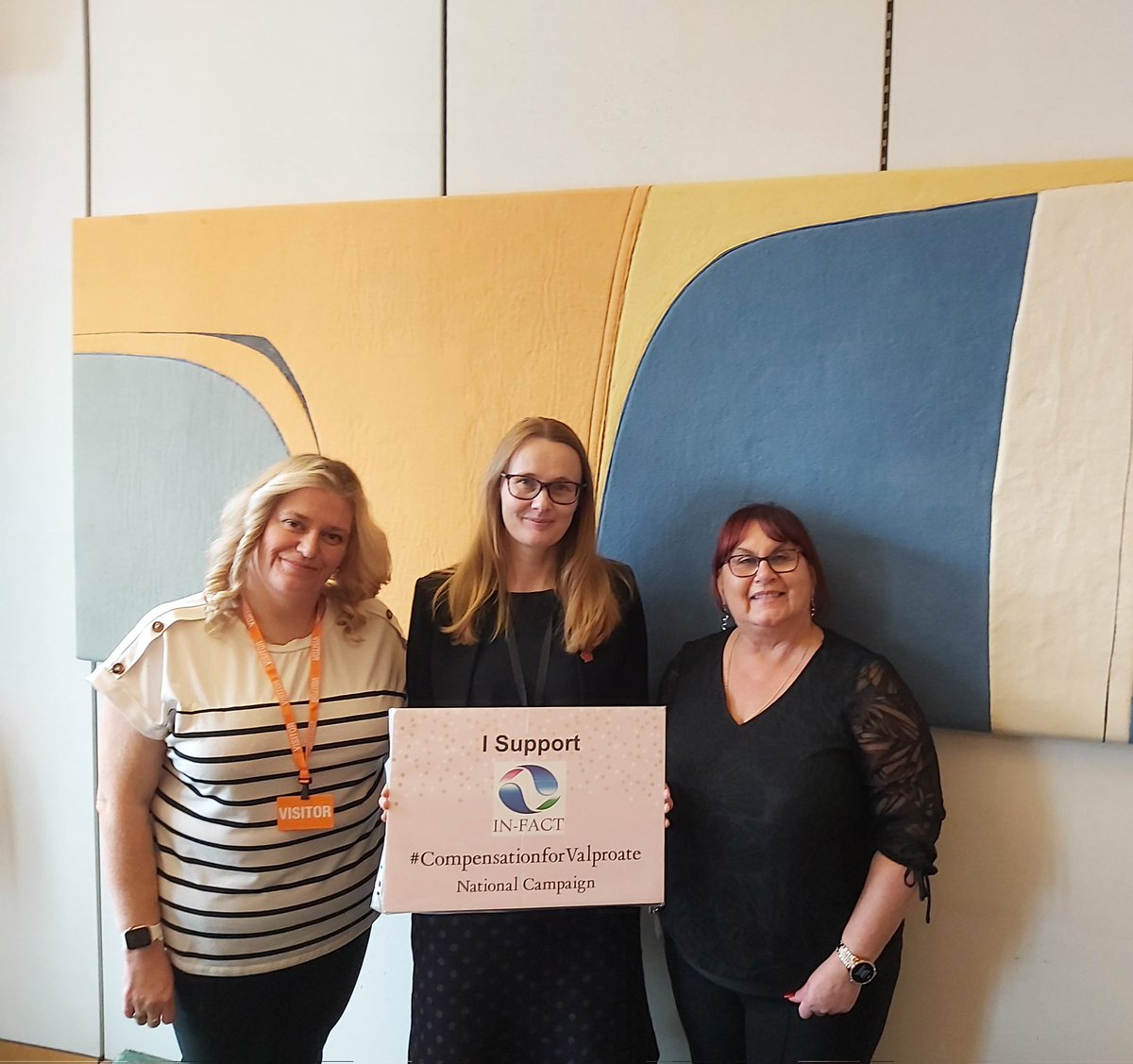 Janet Williams MBE INFACT Campaign (@janetwilliams99) on Twitter photo Thank you to <a href="/CatSmithMP/">Cat Smith MP</a> for hosting our Drop in Day to PCH this morning. Information to MPs on the #Valproatecrisis is vital at this stage of the campaign & we look forward to continuing the fight in the New Year. <a href="/Infactuk/">Infact - Independant Fetal Anti-Convulsant Trust</a> <a href="/Emma4facs/">Emma Murphy (INFACT) βοΈπππ¦</a> <a href="/PSCommissioner/">Patient Safety Commissioner</a> <a href="/wesstreeting/">Wes Streeting</a> Thank you to <a href="/CatSmithMP/">Cat Smith MP</a> for hosting our Drop in Day to PCH this morning. Information to MPs on the #Valproatecrisis is vital at this stage of the campaign & we look forward to continuing the fight in the New Year. <a href="/Infactuk/">Infact - Independant Fetal Anti-Convulsant Trust</a> <a href="/Emma4facs/">Emma Murphy (INFACT) βοΈπππ¦</a> <a href="/PSCommissioner/">Patient Safety Commissioner</a> <a href="/wesstreeting/">Wes Streeting</a>