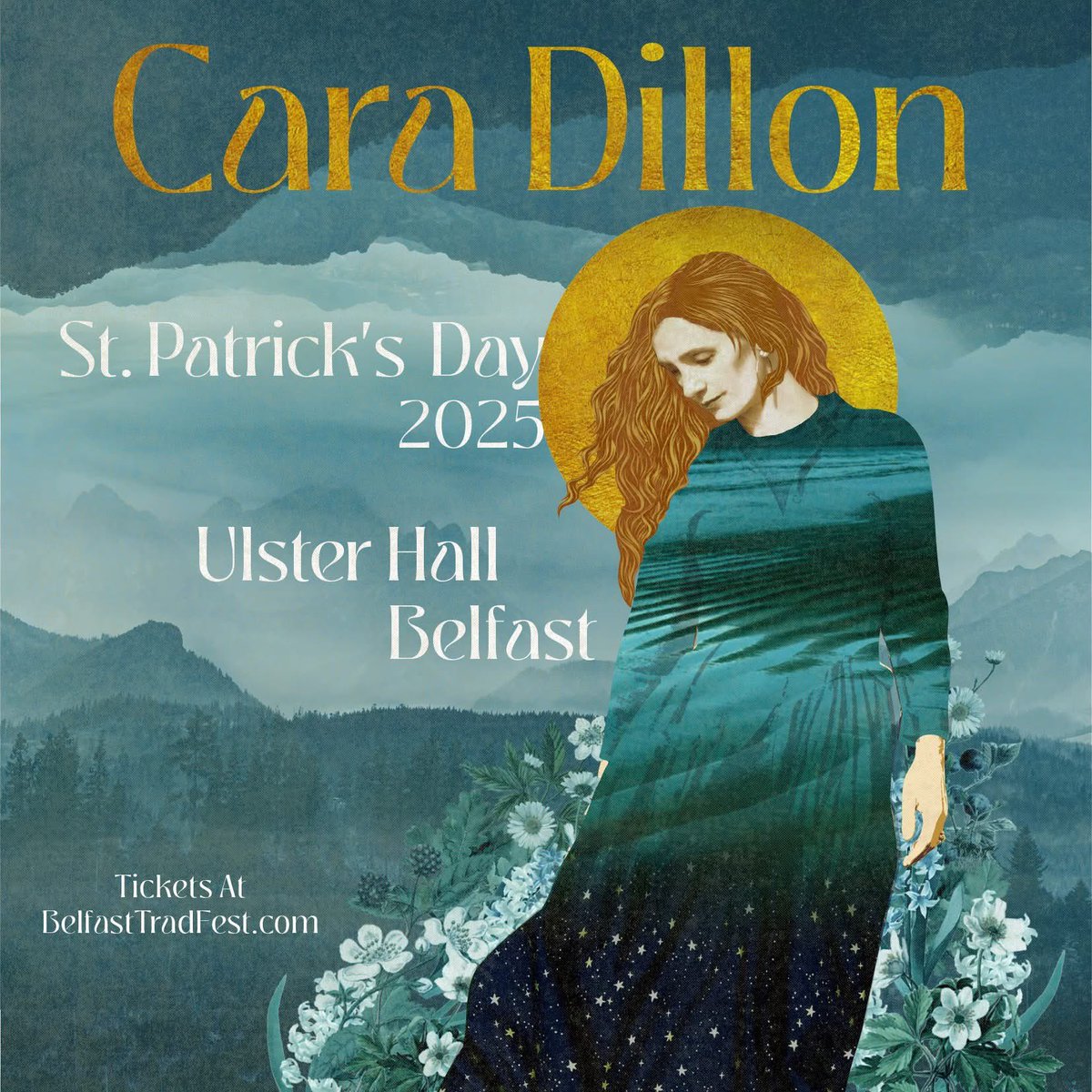 CARA DILLON - Coming Home 

+ Piaras Ó Lorcáin &amp; Jack Warnock

📆 Monday 17th March ☘️

📍Ulster Hall, Belfast 

🎫Tickets ulsterhall.co.uk/what-s-on/cara…

‼️Selling Fast‼️