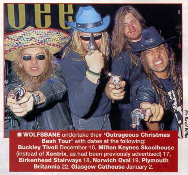 Wolfsbane (@wolfsbanehms) on Twitter photo 🎄 Outrageous Christmas Bash Tour Promo
Kerrang! December 1993
<a href="/OldKerrang81/">Kerrang Fan Page</a> #Wolfsbane #Kerrang 🎄 Outrageous Christmas Bash Tour Promo
Kerrang! December 1993
<a href="/OldKerrang81/">Kerrang Fan Page</a> #Wolfsbane #Kerrang