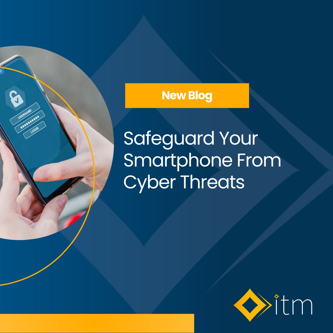ITMNaas's tweet photo. Think your phone is safe? Think again! 📱 Discover top tips to protect your device from mobile malware and keep your sensitive info secure. 
New Blog: https://t.co/BC5clLaOaB

 #SmartphoneSafety #CyberAwareness https://t.co/kkW59sZkqJ