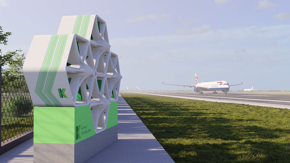 EDI_Airport's tweet image. ✈️| Wind trial blows on to next phase. 

A prototype designed to generate renewable energy from the wind on our airfield is being brought to the airport in partnership with @KatrickTech.

More here: bit.ly/3ZY1obF