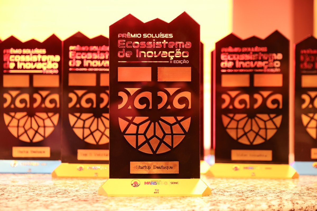 GovernoMA's tweet image. 🏆Prêmio SOLuíses Ecossistema de Inovação. 

🤝O evento é uma realização da Seinc e da Comunidade de Startups maranhenses SOLuíses, que reconheceram startups e empresas maranhenses que apostam na inovação para crescer, premiando em 11 categorias. 

#InovaçãoMA #GovMA
