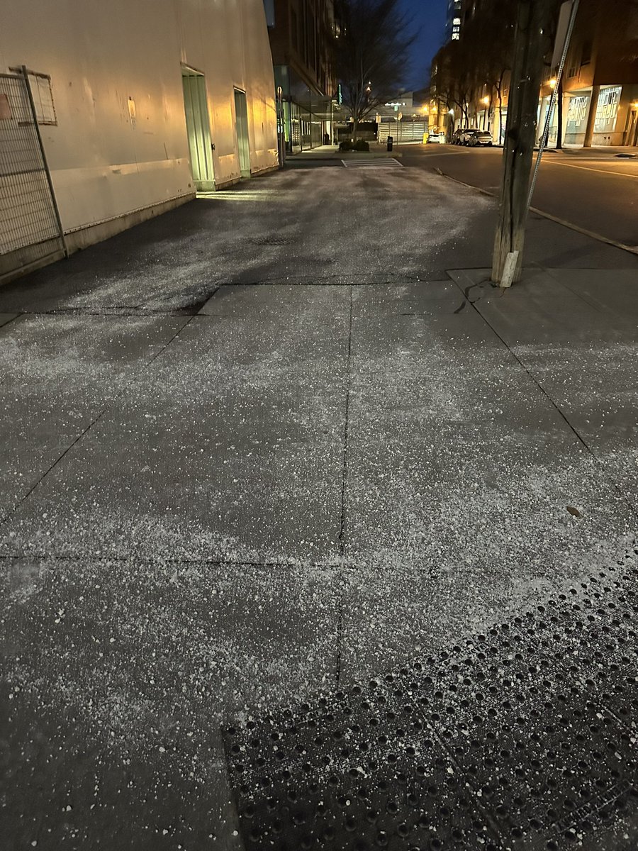 Hi <a href="/311Toronto/">311 Toronto</a> salt application outside of the St Lawrence Market tent this morning is excessive. Can we explore other de icing agents that are not harmful to the environment and pets?