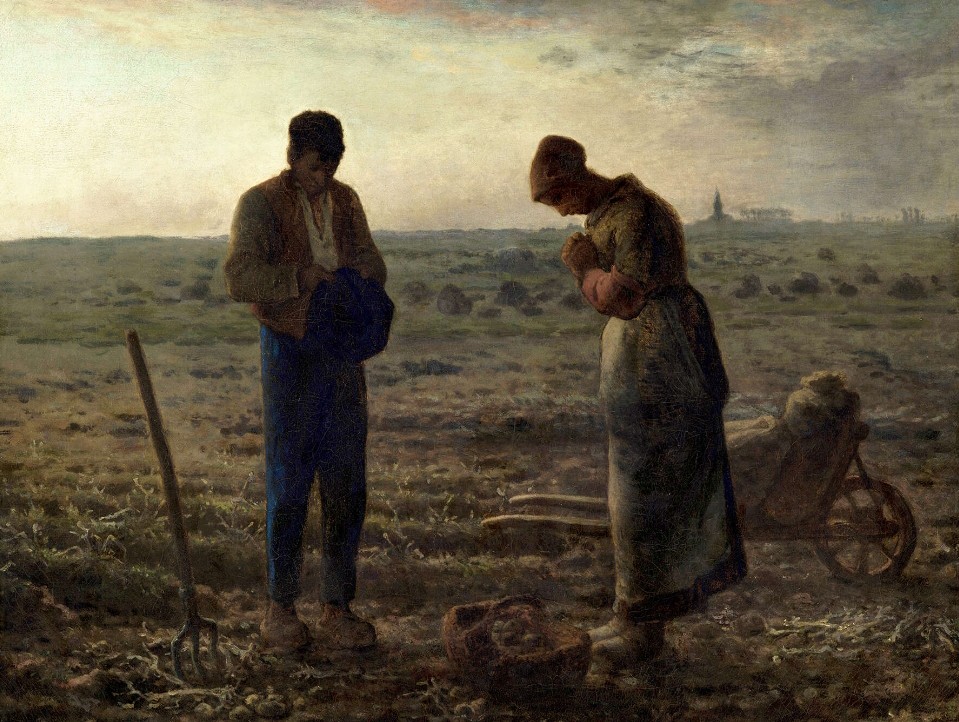 Ramona85846660's tweet photo. Buenos días.😊👋
En 1859 el pintor francés Jean F.Millet pintó este óleo titulado "El Ángelus", que se conserva en el Museo de Orsay de París.
Fue la obsesión de Dalí que lo llevó hasta la paranoia.
Y se dedicó a investigarlo.
Consiguió que se le hiciera un análisis de rayos X.
+ https://t.co/731pRoZjXM