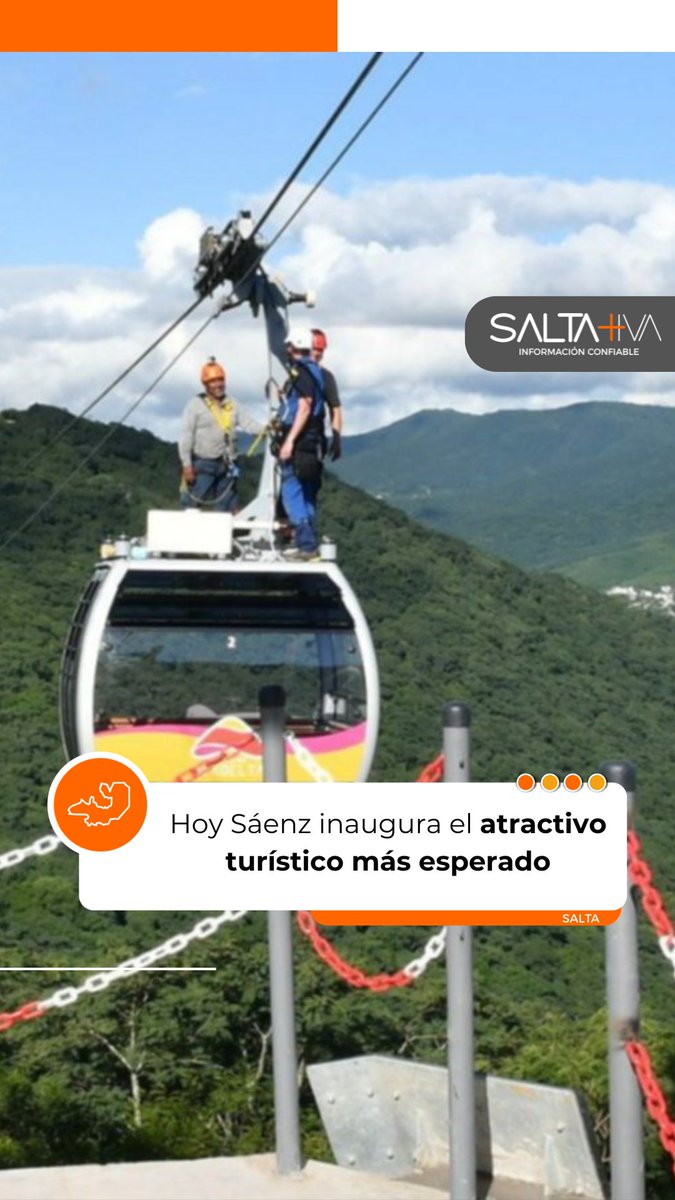 SaltaIva's tweet photo. 🚡Ala Delta

👉El acto se realizará a las 10 en la cima del San Bernardo.

ingresa a tu página y enterate de todo
👇
https://t.co/tBqJ7tH1PG

#Salta #Teleferico #AlaDelta #GustavoSaenz https://t.co/gpEpU0Ow62