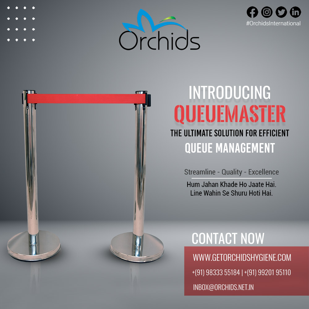getorchidscare's tweet photo. HUM JAHAN KHADE HO JATE HAI,
LINE WAHIN SE SHURU HOTI HAI.
Queue Master
#besafe #orchidsinternational #GetOrchidsHygiene
#Qmanager #wecareforyou #staysafe #crowdcontrol #discipline #safety #queuemanager #streamlinne #quality #excellence https://t.co/lZnEBjteye