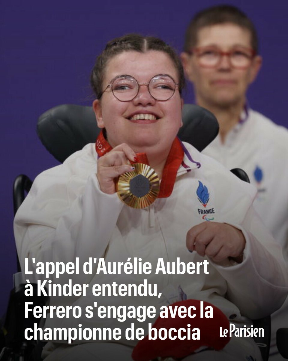 🔵 EXCLU | Tout est parti d'un pari, avant de monter sur le plateau de «Quels Jeux !», après son sacre aux Paralympiques.

💬«J’espère que Kinder va nous sponsoriser»

L'appel aux «Schokobons» devient viral. Plus de trois mois après, l'accord est ficelé
➡️ l.leparisien.fr/q3vd