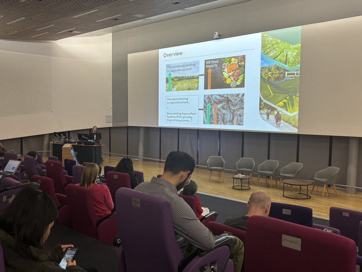 Growing King Prawns in the UK would benefit food production, the environment and be a financially viable option for farms, explains Dr Diana Tingley from <a href="/Leep_Institute/">LEEP</a> at the AI for Net Zero conference #AI4NZ