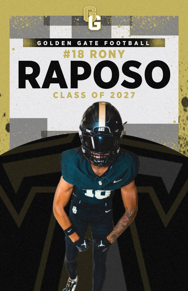 Nick Citro (@coachcitro) on Twitter photo <a href="/GGHSFootball/">Golden Gate Football</a> 2027 Class
Be sure to follow:
TE/LB <a href="/DavidArnold239/">David Arnold</a>
WR/DB <a href="/zacharyy239/">Zachary Charlestin</a>
OL <a href="/Gabriel_Zamora1/">Gabriel Zamora Porreca</a>
WR <a href="/1KRonyR/">Rony Raposo</a>
#RECRUITTHEGATE
Contact <a href="/coachcitro/">Nick Citro</a> or <a href="/Coach_Fields53/">Jacob Fields</a> for more info <a href="/GGHSFootball/">Golden Gate Football</a> 2027 Class
Be sure to follow:
TE/LB <a href="/DavidArnold239/">David Arnold</a>
WR/DB <a href="/zacharyy239/">Zachary Charlestin</a>
OL <a href="/Gabriel_Zamora1/">Gabriel Zamora Porreca</a>
WR <a href="/1KRonyR/">Rony Raposo</a>
#RECRUITTHEGATE
Contact <a href="/coachcitro/">Nick Citro</a> or <a href="/Coach_Fields53/">Jacob Fields</a> for more info