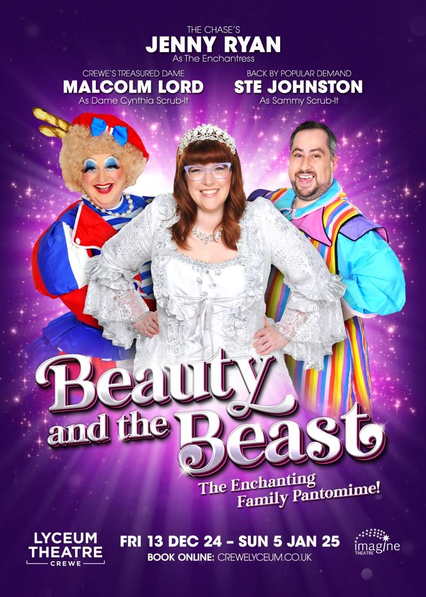 Fingers on Buzzers (@fingersbuzzers) on Twitter photo We have TWO tickets to give away to one lucky listener for our <a href="/jenlion/">Jenny Ryan</a> 's panto in Crewe this Saturday night, oh yes we do!
The first DM with the correct answer to the below question will be gifted the tickets.... We have TWO tickets to give away to one lucky listener for our <a href="/jenlion/">Jenny Ryan</a> 's panto in Crewe this Saturday night, oh yes we do!
The first DM with the correct answer to the below question will be gifted the tickets....