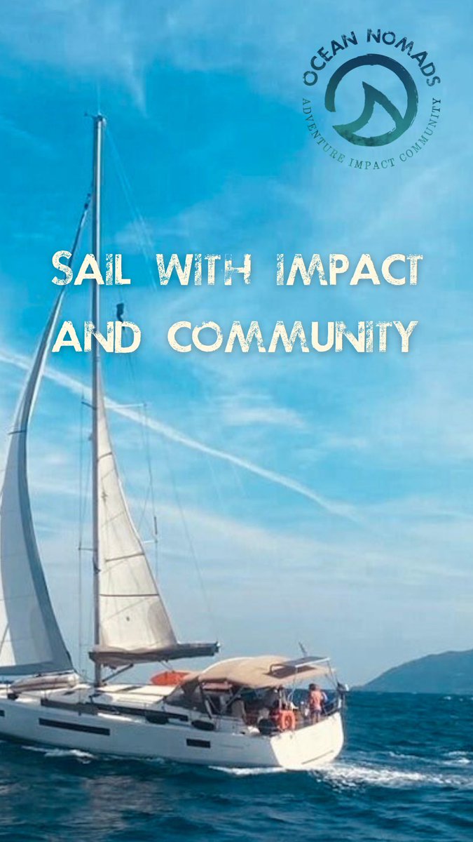 _OceanNomads's tweet photo. New 2025 Sailing Adventures! Ready for ocean adventures that combine skill-building, exploration, and impact? Together with people living or working towards the ocean dream lifestyle. Learn More & Apply: https://t.co/PklI9ABq0Y #earlybird #offshoresailing #atlanticsailing #trip https://t.co/tYipcFGnMM