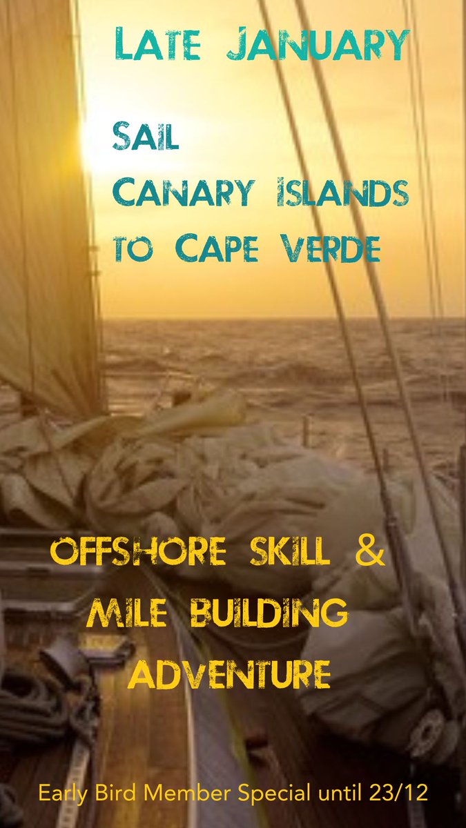 _OceanNomads's tweet photo. New 2025 Sailing Adventures! Ready for ocean adventures that combine skill-building, exploration, and impact? Together with people living or working towards the ocean dream lifestyle. Learn More & Apply: https://t.co/PklI9ABq0Y #earlybird #offshoresailing #atlanticsailing #trip https://t.co/tYipcFGnMM