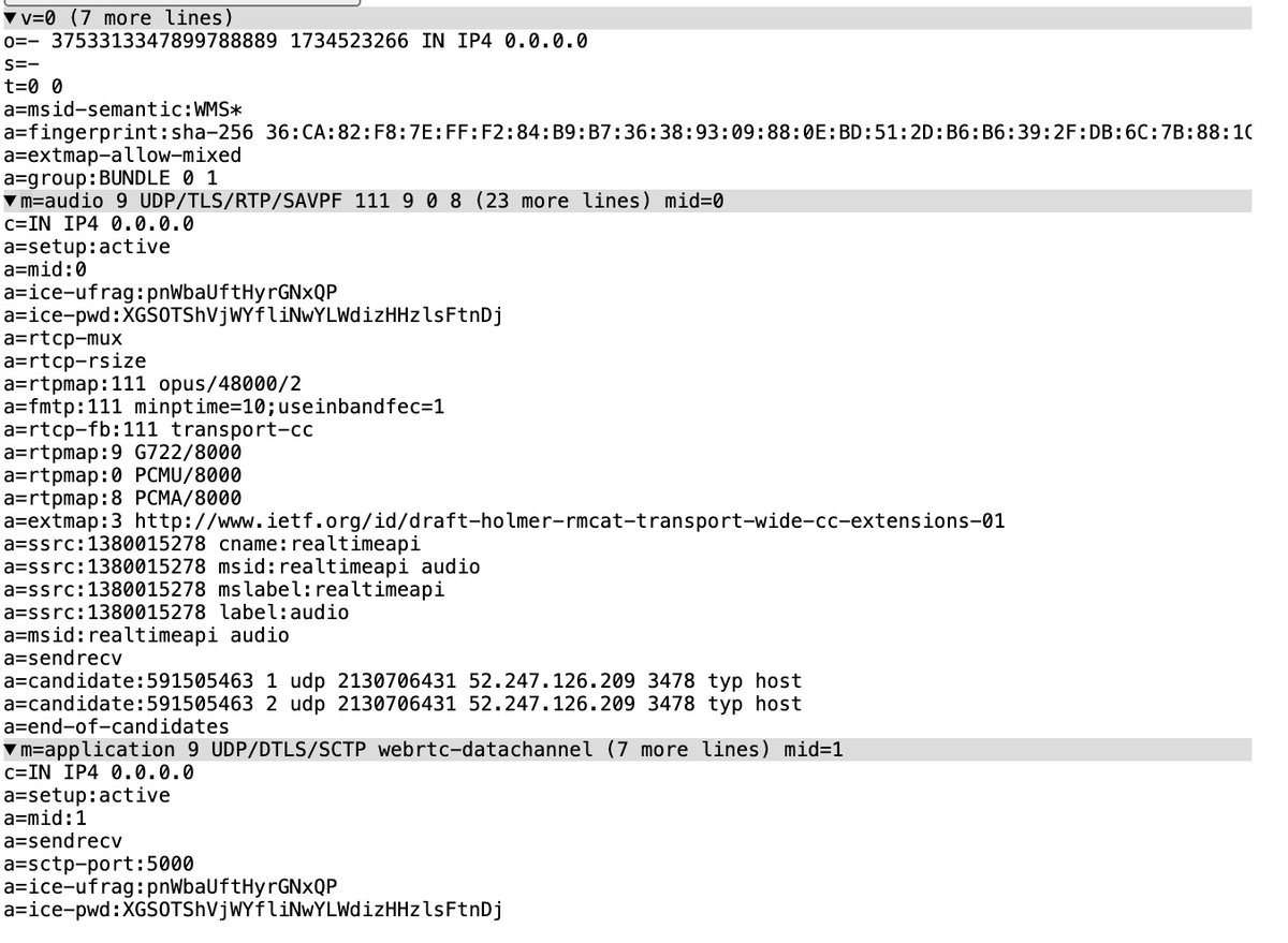 webrtcHacks's tweet image. It is interesting to compare the new @OpenAIDevs real-time API with #WebRTC vs. what is running now on @ChatGPTapp . 1 PeerConnection vs 2.. No RED