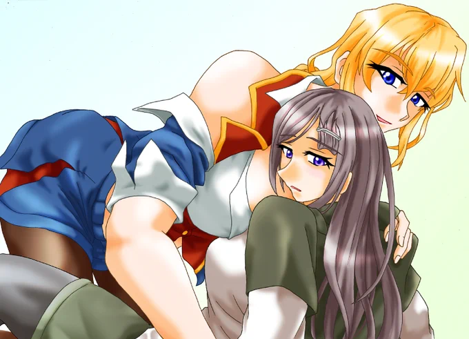 #みんなの重巡見せ合っていいねやrpしようよでかい重巡、デモインとスターリングラード。#戦艦少女 