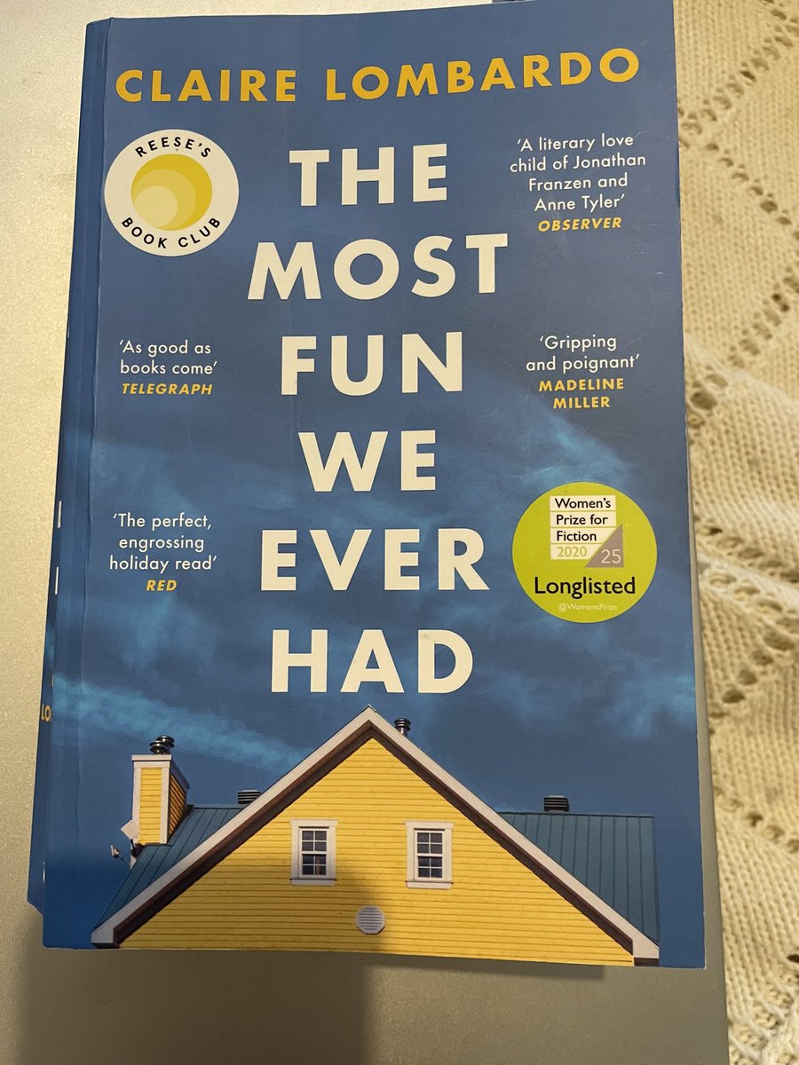 Sometimes a read is so satisfying there is a need to shout out about it to others. Claire Lombardo’s “The Most Fun We Ever Had” is one of those! Maybe make one extra request of Santa!
PS - same for her more recent one “Same As It Ever Was”.