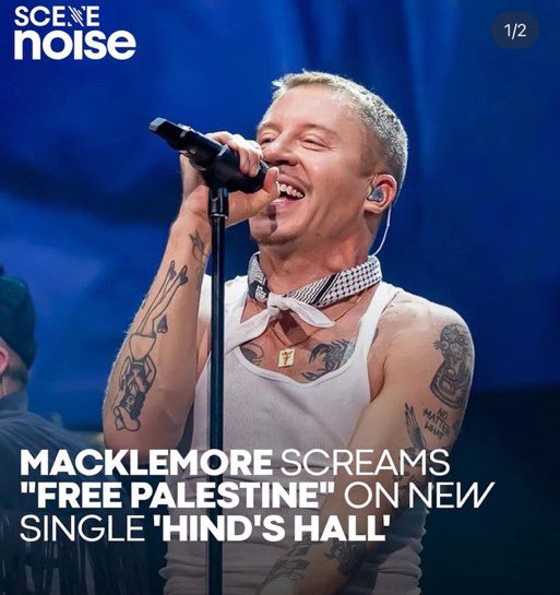 The Saviour (@stairwayto3dom) on Twitter photo 🚨🇵🇸🇮🇱 With 2024 coming to an end, it’s time for an appreciation thread on celebrities that risked it ALL to stand up against Israel & support the people in Gaza…
1.) Macklemore (<a href="/macklemore/">Macklemore</a>)
🧵 1/24 🚨🇵🇸🇮🇱 With 2024 coming to an end, it’s time for an appreciation thread on celebrities that risked it ALL to stand up against Israel & support the people in Gaza…
1.) Macklemore (<a href="/macklemore/">Macklemore</a>)
🧵 1/24