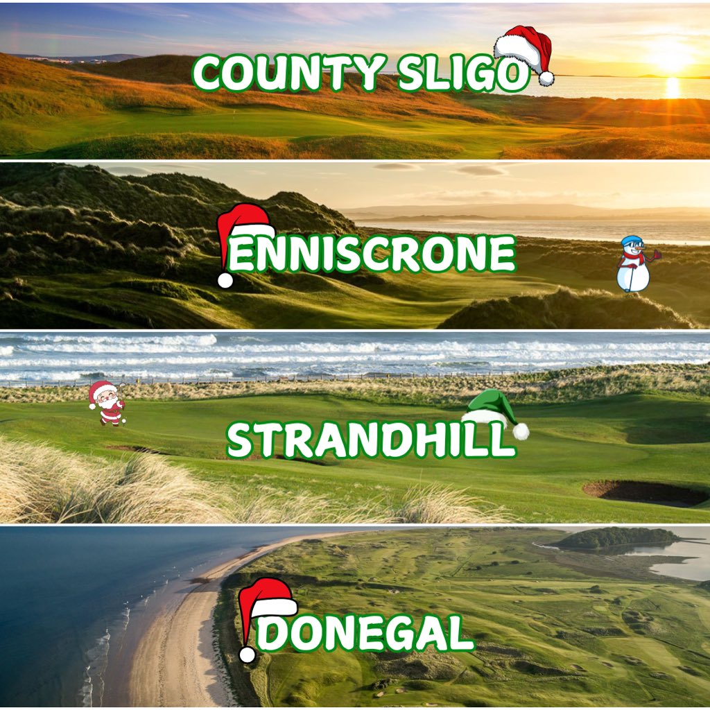 Due to the phenomenal response we’ve had to Ireland’s biggest ever golf giveaway, we’ve extended the entry date to the 23rd of December 🎄🧑‍🎄⛳️

Repost; 

🎄Day 12 of our 12 Days of Christmas🎄

⛳️🎅 Up for grabs today, we have an Exclusive Tour of Ireland for 4 People ⛳️🎅

This