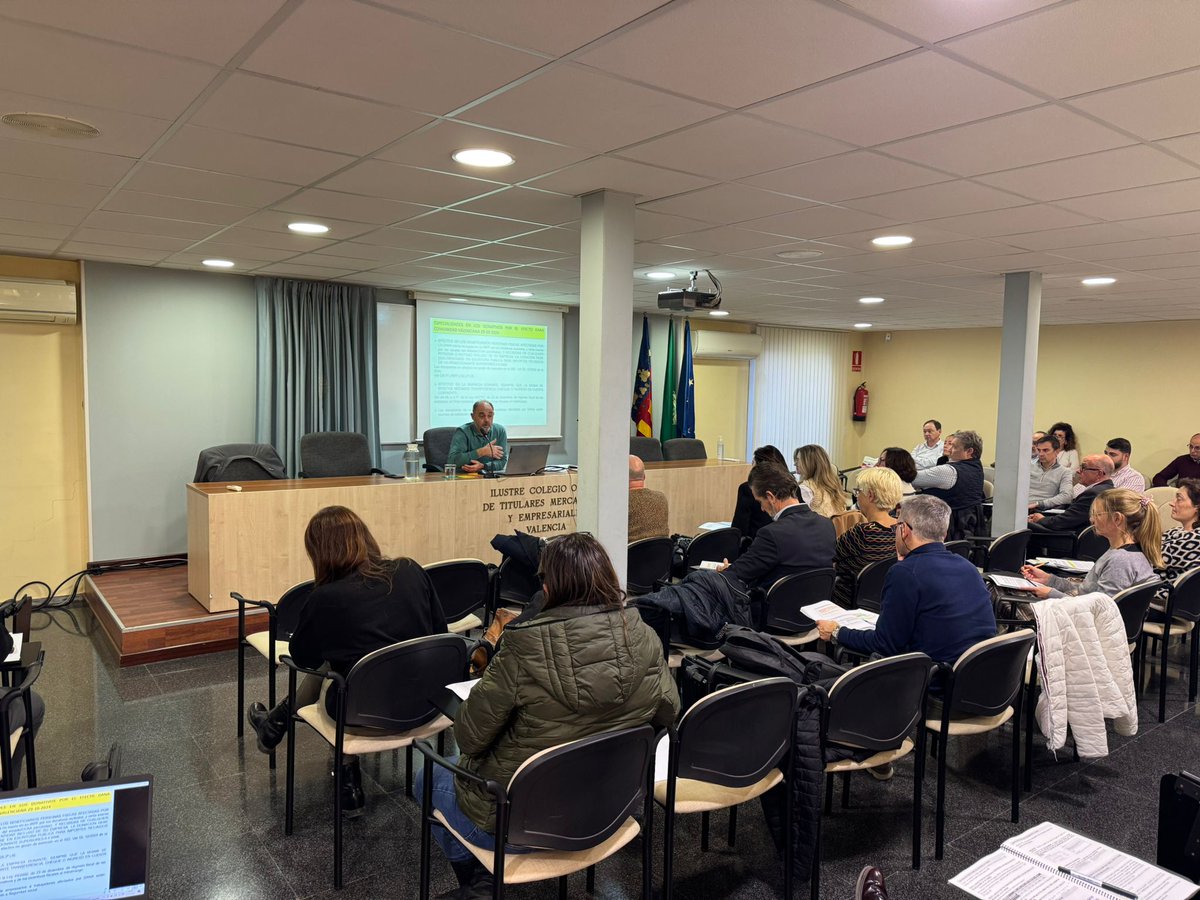 ComevaV's tweet photo. 📸 ¡Revive los momentos destacados de la jornada “Aspectos del Cierre Contable y Fiscal 2024”! 🎯 Con la participación especial de Antonio Martínez Alfonso, experto en Ciencias Económicas y Técnico de Hacienda en la AEAT de Valencia. 💼🔍 https://t.co/BIiNOWepd7