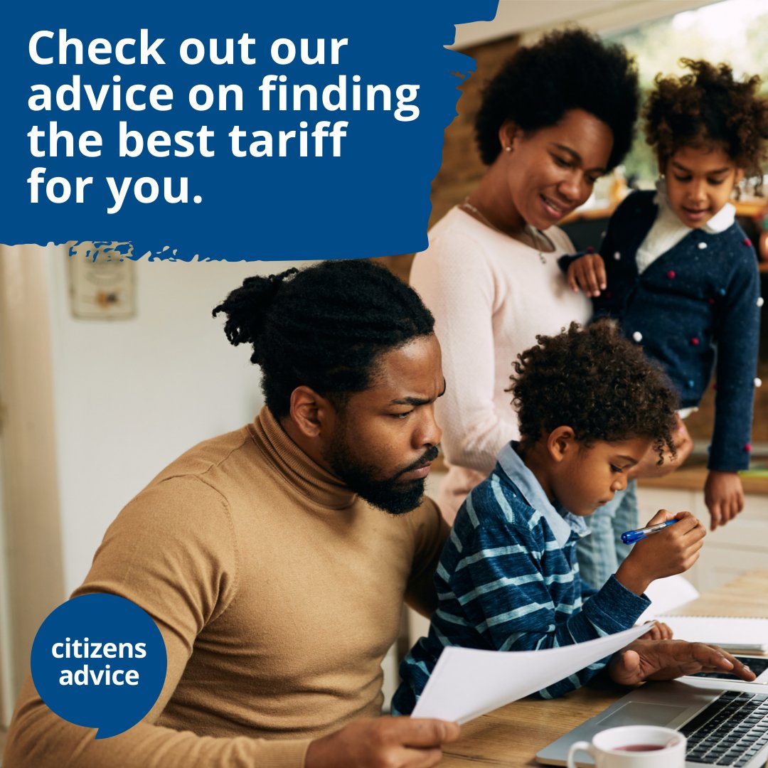 ❔ Not sure what your choices are when it comes to energy tariffs?

We’ve got advice on finding the best energy tariff for you ⤵️
bit.ly/3LlHzU1