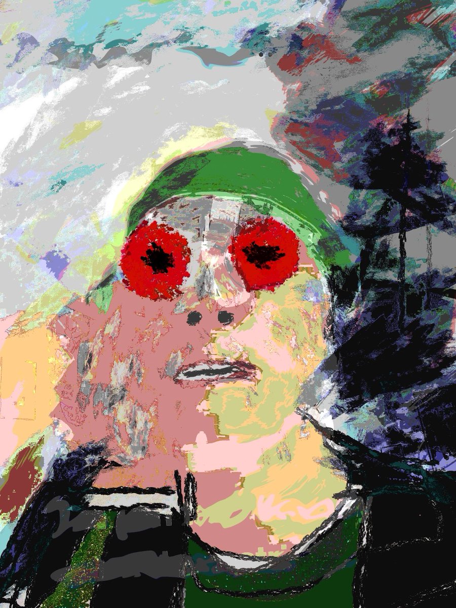 VidorQuentin's tweet photo. Today’s Selfie #selfies #digitalart #iphoneart #artstudiopro https://t.co/YQOvrorbGF