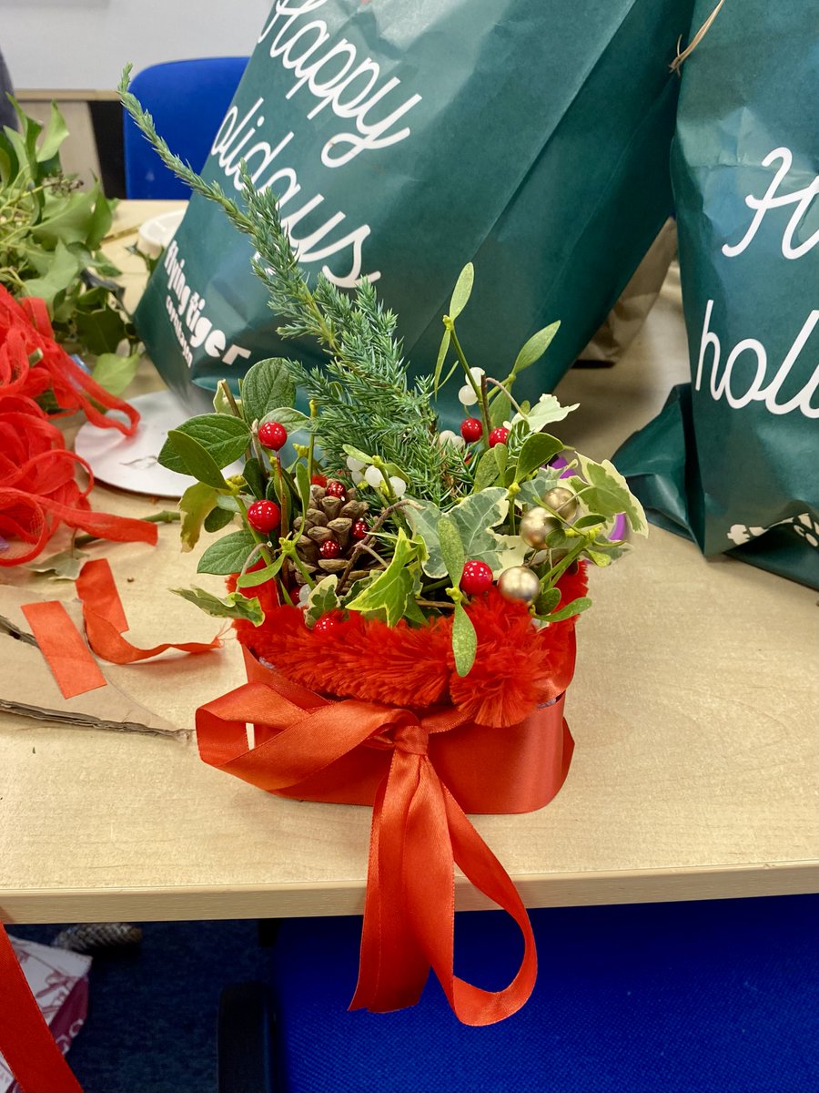 Camtrust Charity (@camtrustc) on Twitter photo The festivities and creativity continues … a busy morning making Christmas wreaths and decorations using seasonal foliage sourced locally (from our volunteers' gardens!)
Well done team - they look fantastic! 🤩
More about volunteering at Camtrust: camtrust.co.uk/about/volunteer The festivities and creativity continues … a busy morning making Christmas wreaths and decorations using seasonal foliage sourced locally (from our volunteers' gardens!)
Well done team - they look fantastic! 🤩
More about volunteering at Camtrust: camtrust.co.uk/about/volunteer