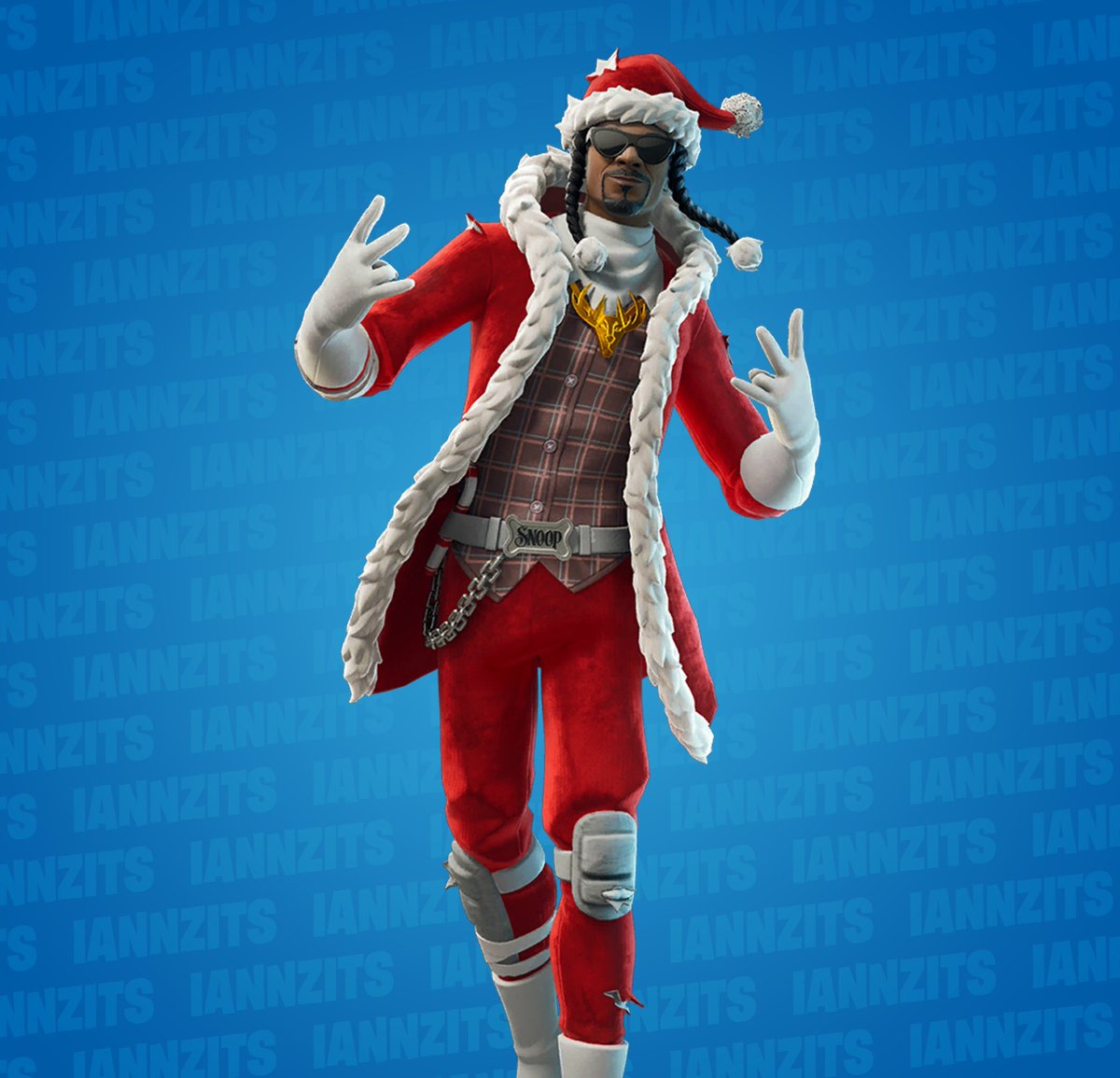 iannzits's tweet photo. 🆓🎄 O Snoop Dogg natalino e a Noele serão os 2 Trajes GRATUITOS do Festival Invernal 2024. #Fortnite https://t.co/w4AheZeTXA